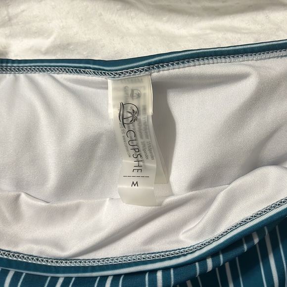 cupshe high rise bathing suit bottoms size M - Picture 2 of 2